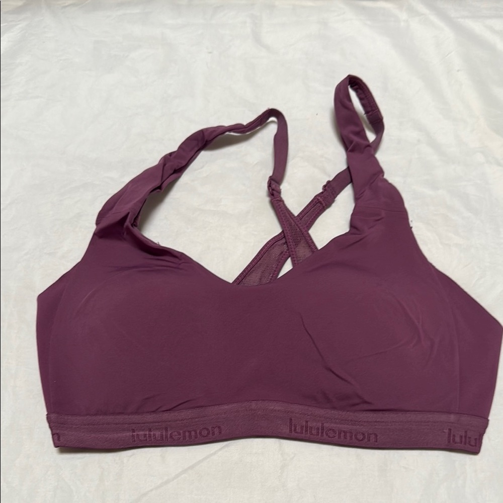 lululemon athletica Purple Sports Bra with Adjustable Straps